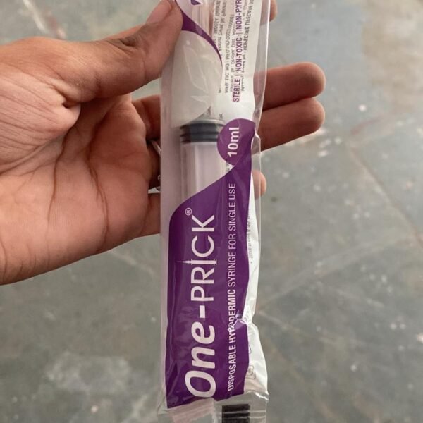 ONE PRICK Syringe – 10 ml