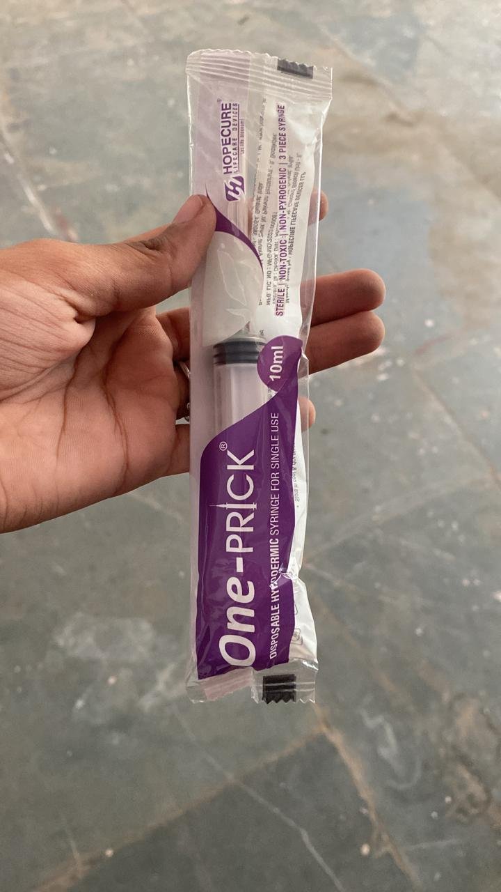 WhatsApp Image 2026-09-15 at 11.53.59 AM ONE PRICK Syringe – 10 ml - Image 1